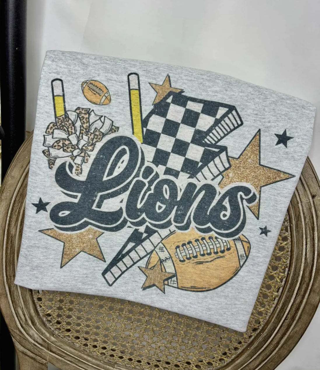 Lions football tee