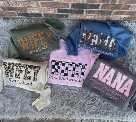 Customize sweatshirt