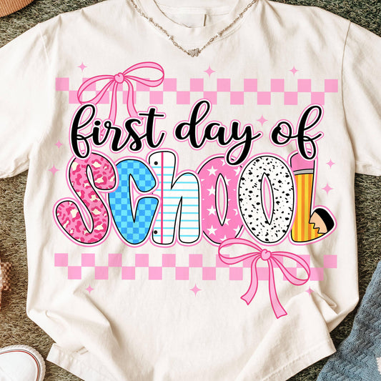 First Day Of School T-Shirt, Back To School Sweatshirt